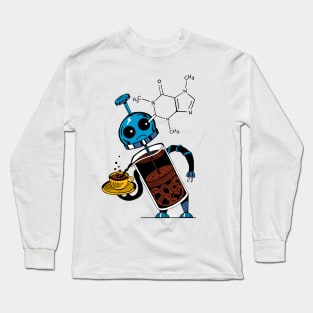 Coffee Robot Long Sleeve T-Shirt